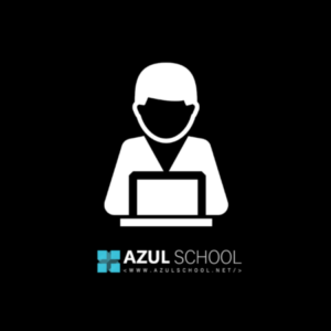 Logotipo de grupo de Soporte Azul School
